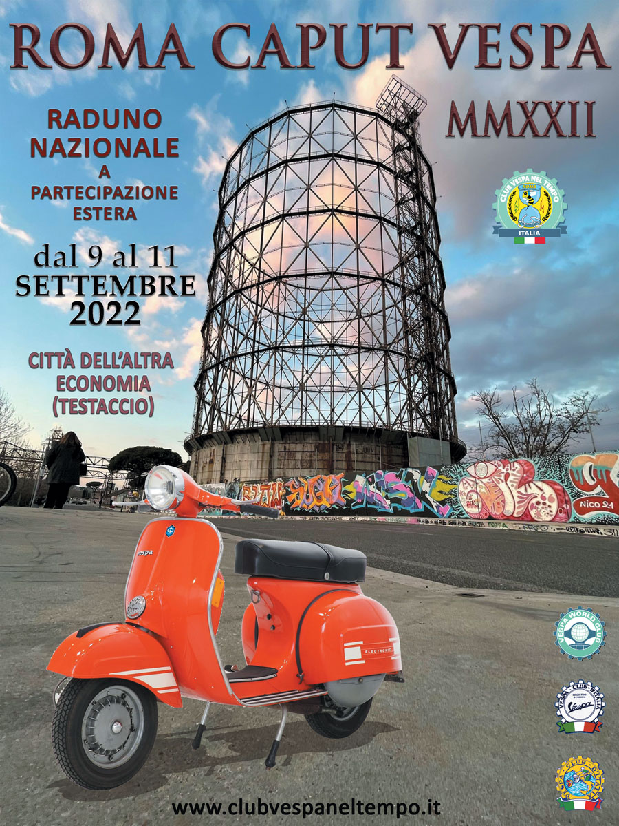 RomaCaputVespa 2022 Locandina